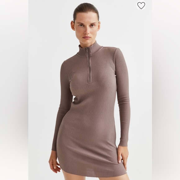 H&M | Dresses | Hm Ribknit Bodycon Dress | Poshmark